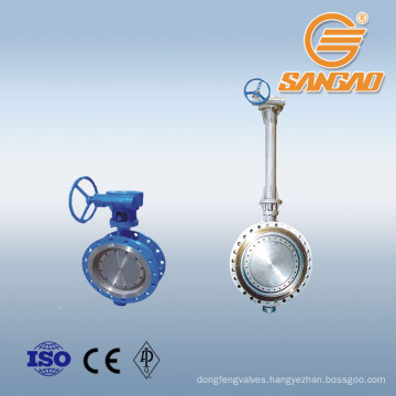 wholesale manual drive butterfly valve metal seal wafer limit switch butterfly valve